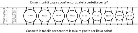 corretta misura rolex